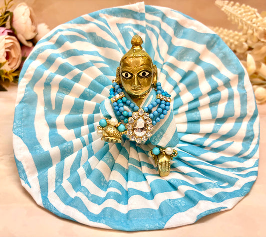 Laddu Gopal Cotton Dress Mix Colors (Pack of 2)