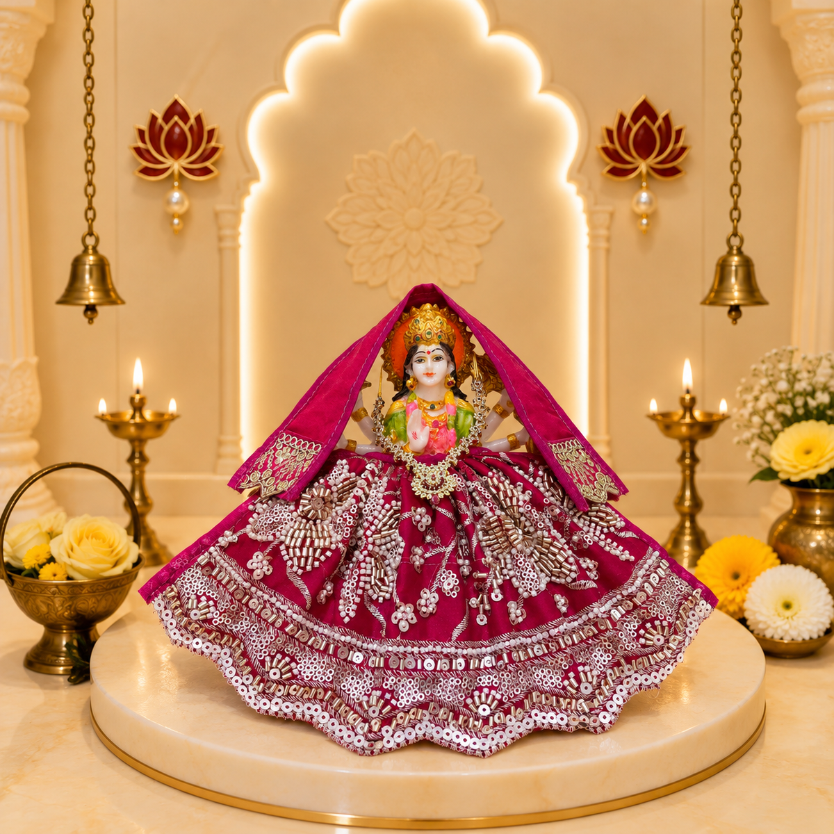 Bhakti Swaroopa Mata Rani Dress
