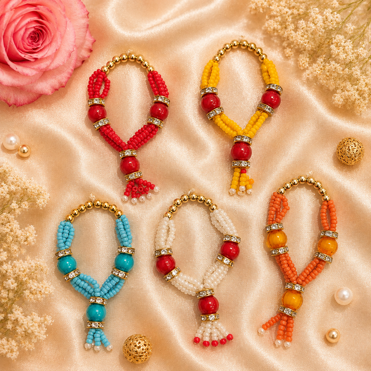 Pavitra Astha Necklace Set (Pack of 5)