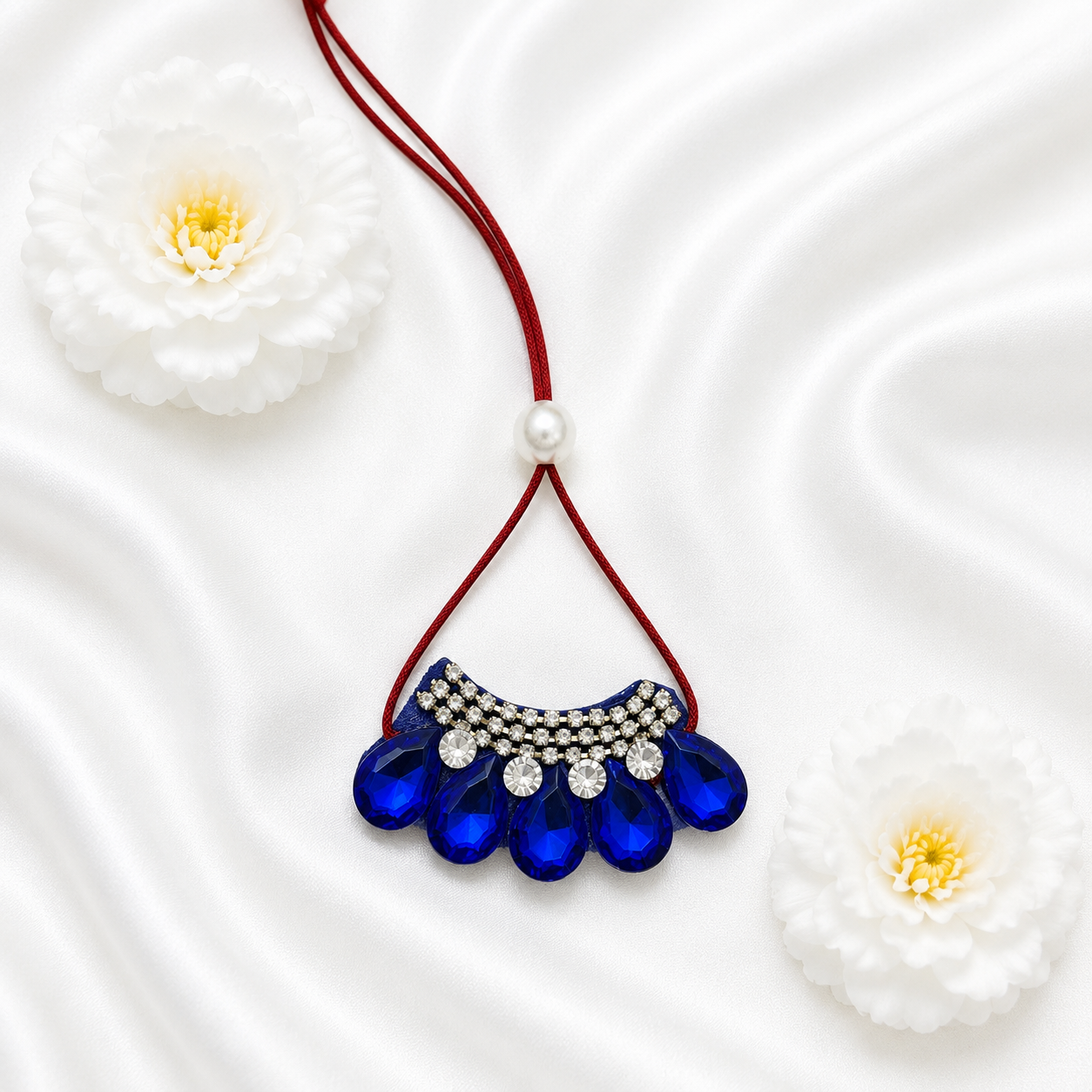 Neelam Chandrika Necklace Set