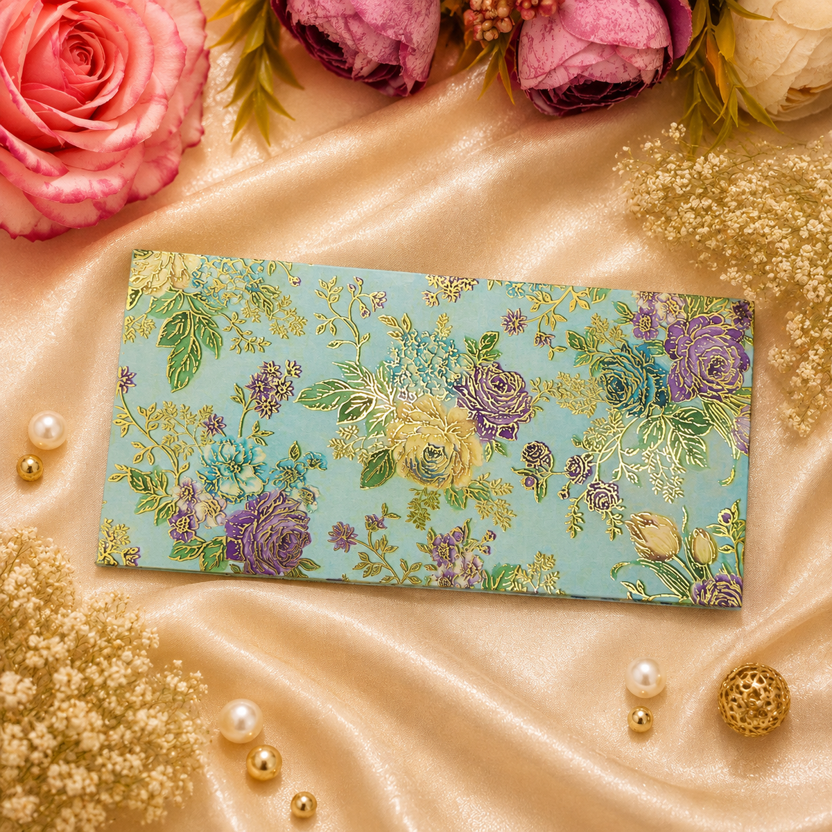 Neel Floral Paper Envelopes (Pack of 10)