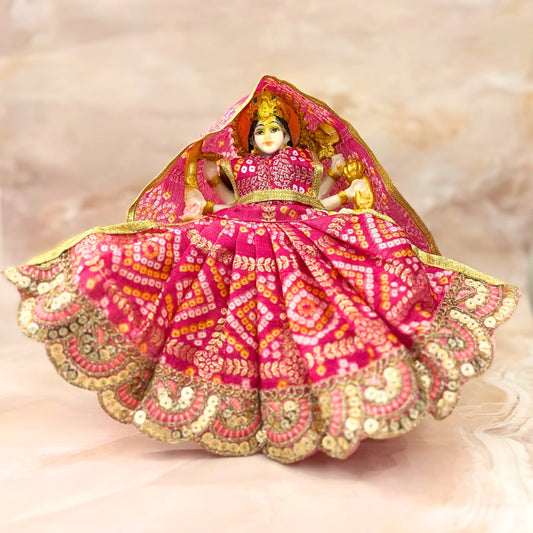 Bandhej Mata Rani Dress