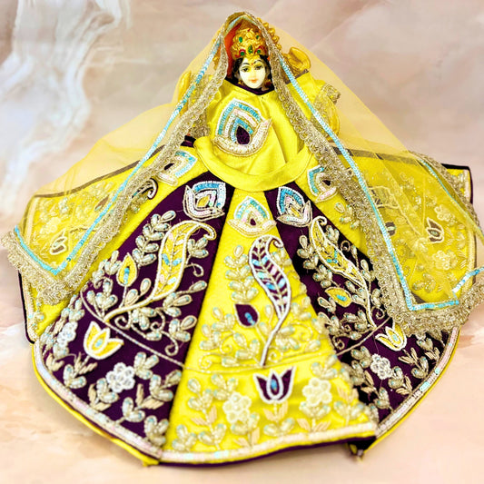 Luxe - Durga Maa Rajkanika Mata Rani Lehenga, choli & duppatta- 3 piece set