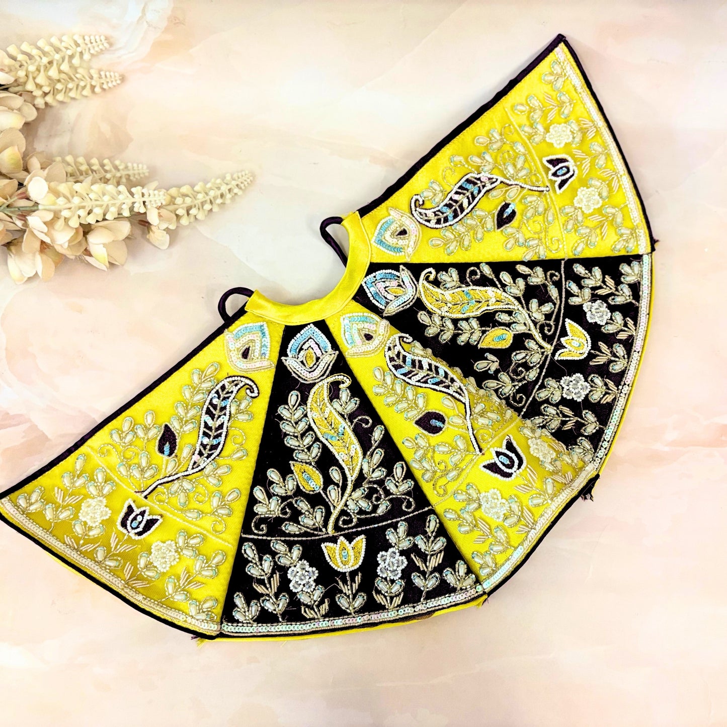 Luxe - Durga Maa Rajkanika Mata Rani Lehenga, choli & duppatta- 3 piece set