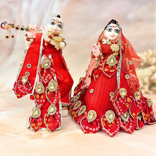 RK / Yugal Sarkar/ Laxmi ji & Ganesh ji Set Bandhej