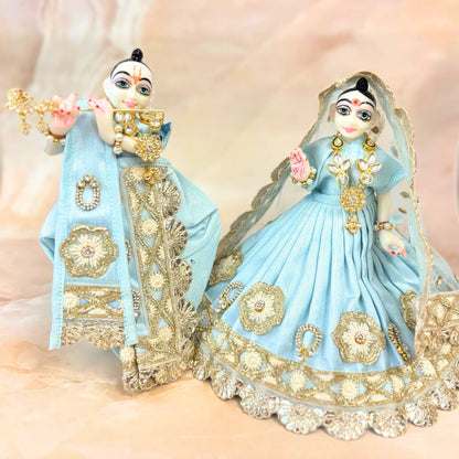 Neelkamala Radha Krishna Dress