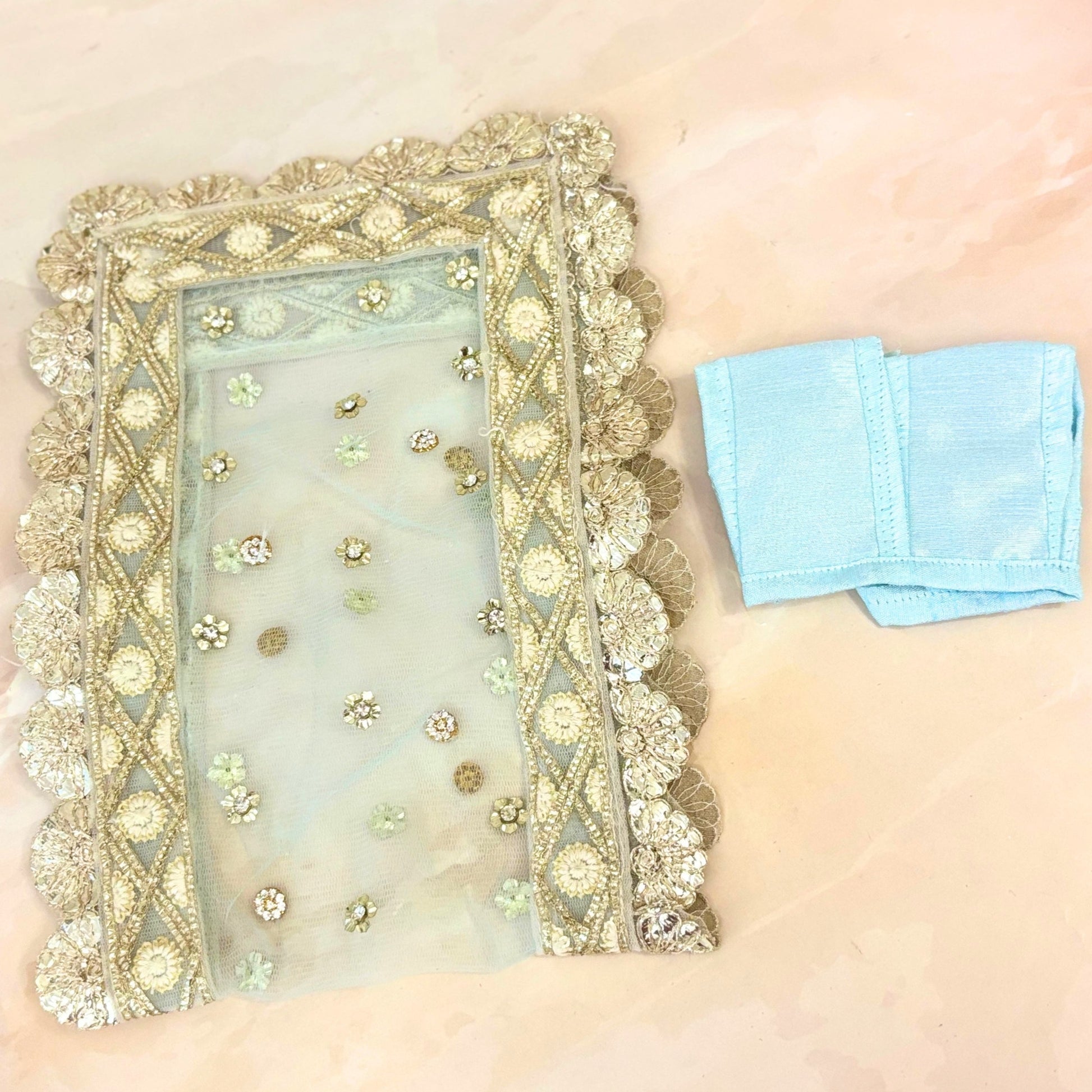 Neelkamala Radha Krishna Dress