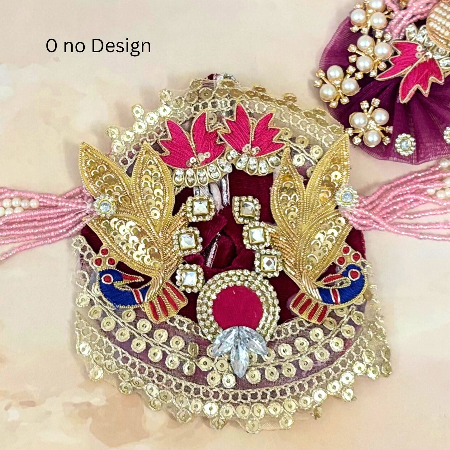 Rajvibha Velvet Laddu Gopal Dress