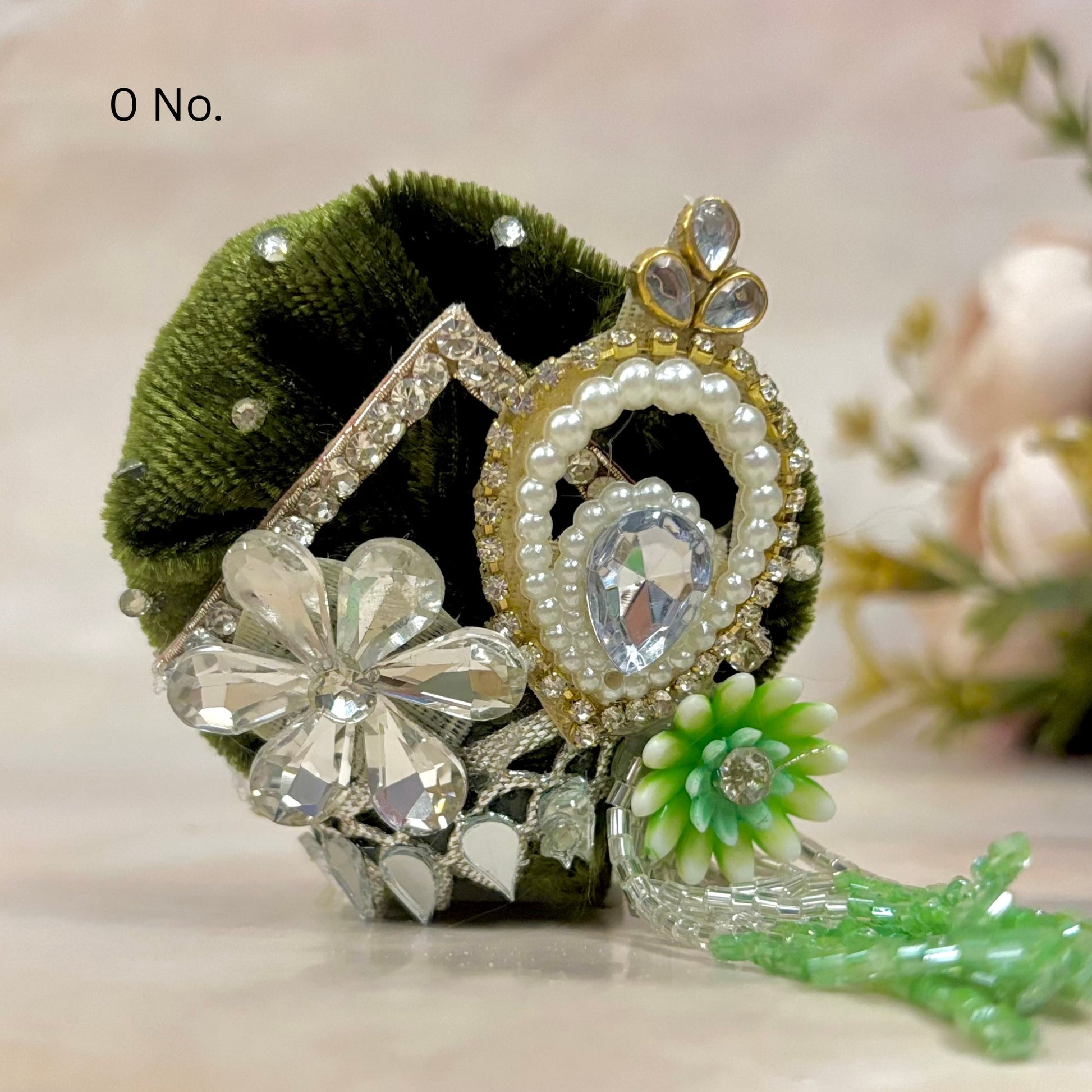 Divyabhusan Velvet Laddu Gopal Dress