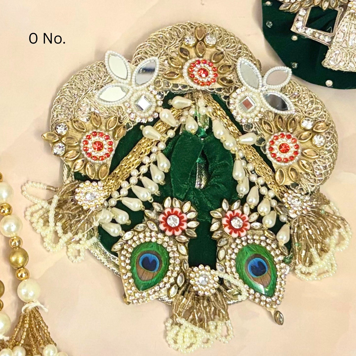 Mayurpriya Velvet Laddu Gopal Dress