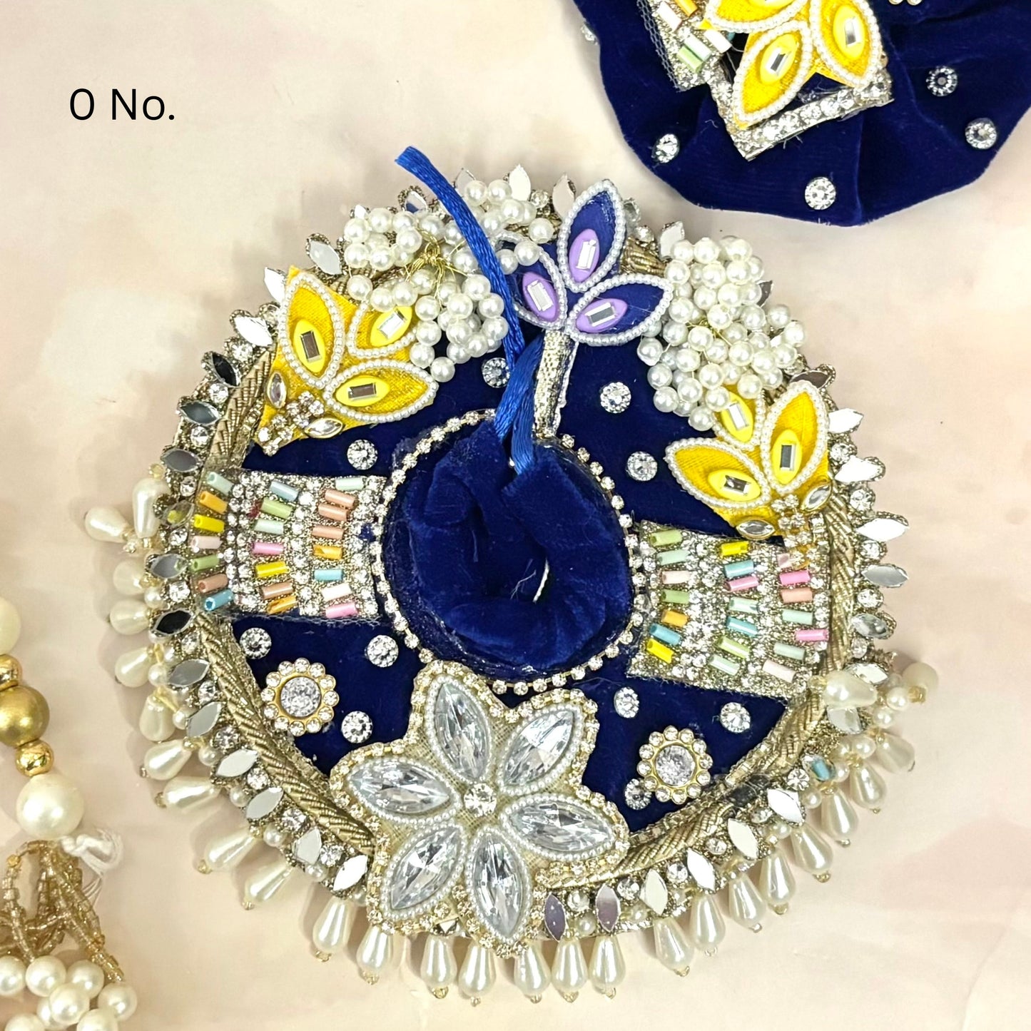 Ratnadarshika Velvet Laddu Gopal Dress