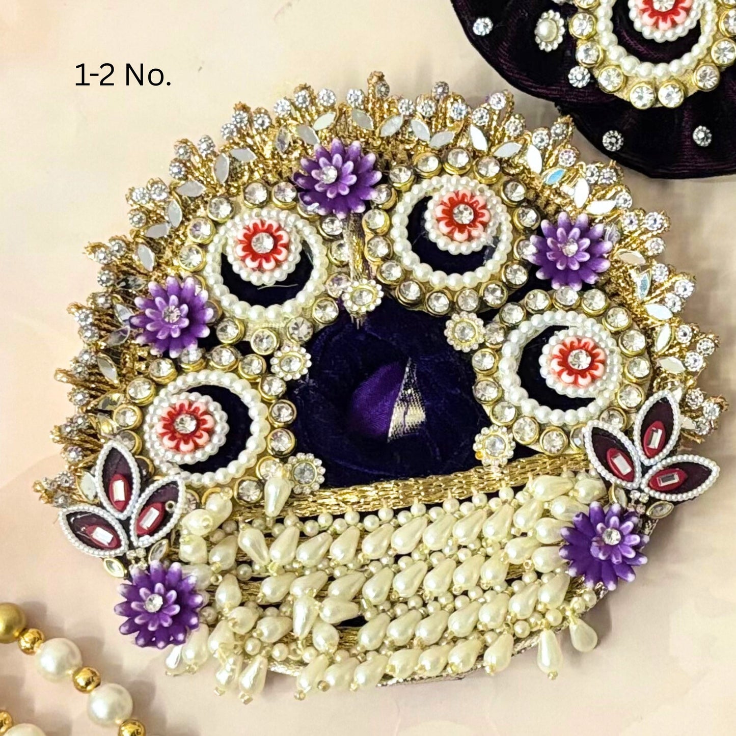 Neelratna Velvet Laddu Gopal Dress