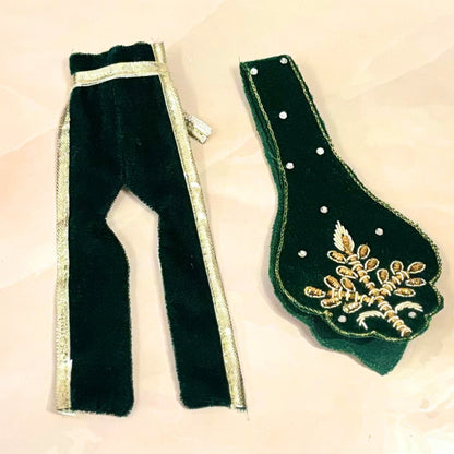 Haritratna Velvet Laddu Gopal Dress