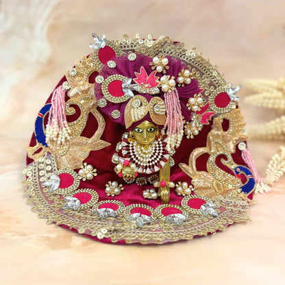Rajvibha Velvet Laddu Gopal Dress