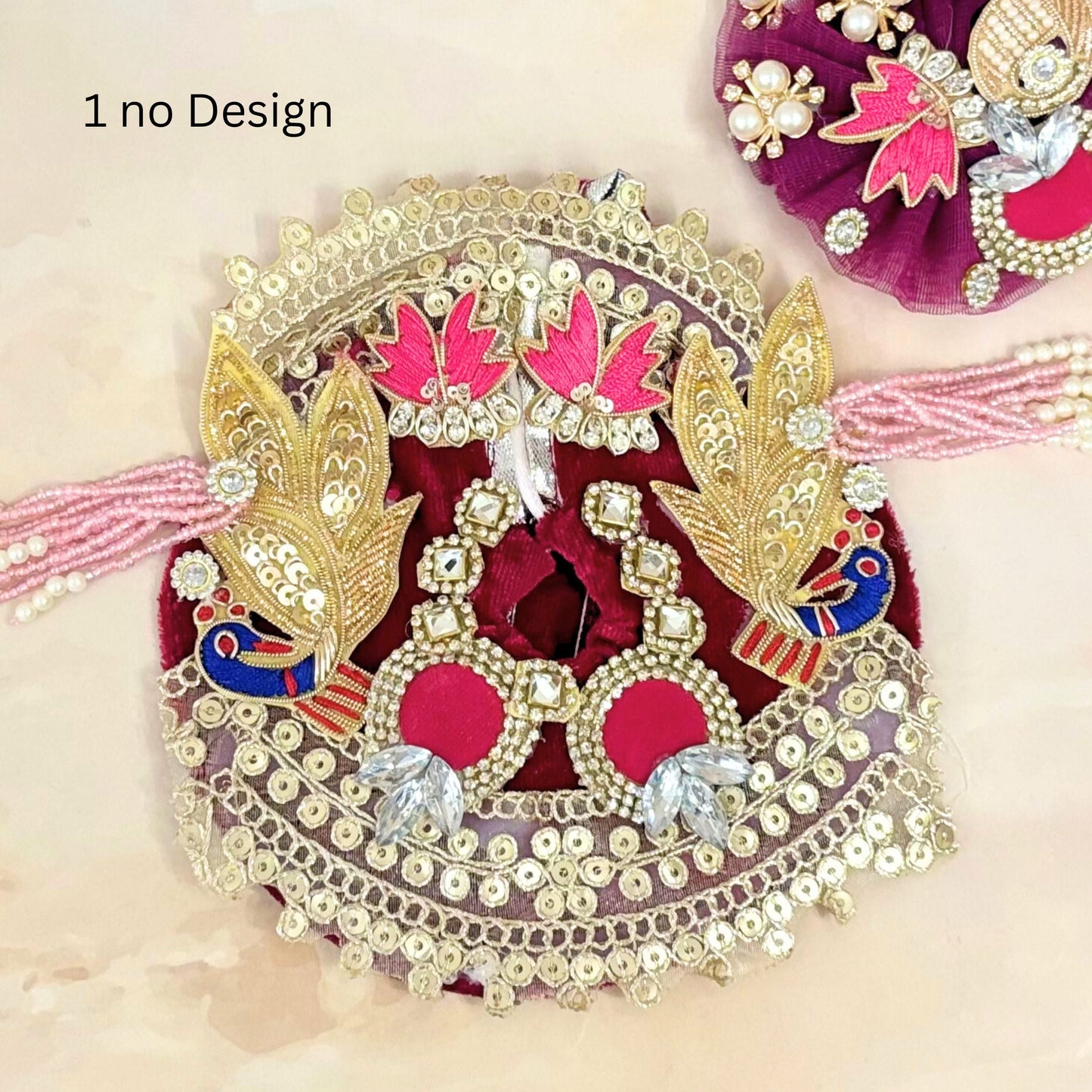 Rajvibha Velvet Laddu Gopal Dress