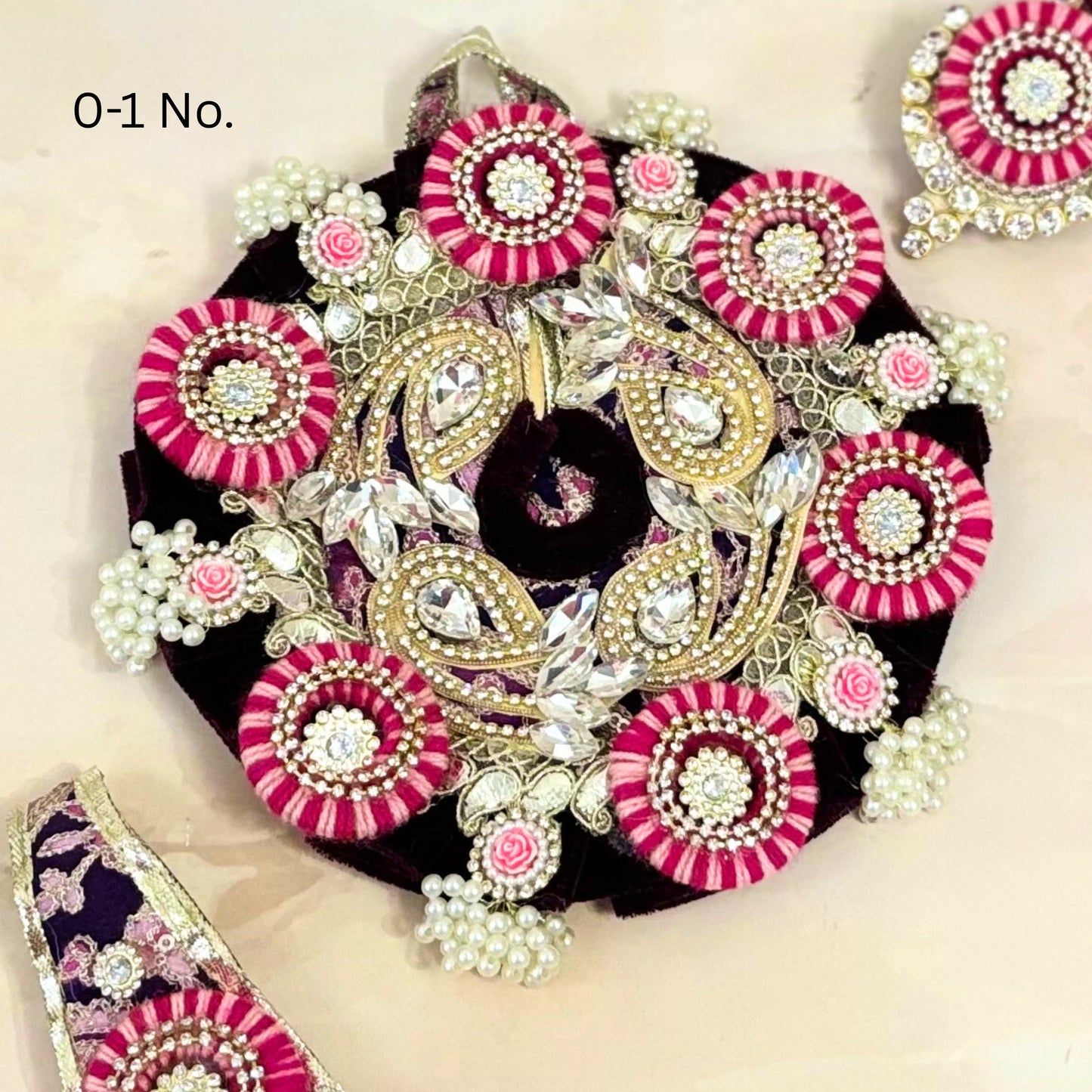 Mohiniraag Velvet Laddu Gopal Dress