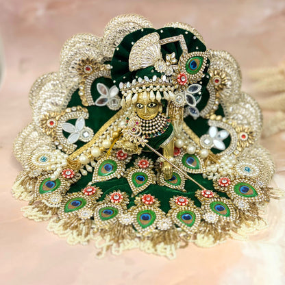 Mayurpriya Velvet Laddu Gopal Dress