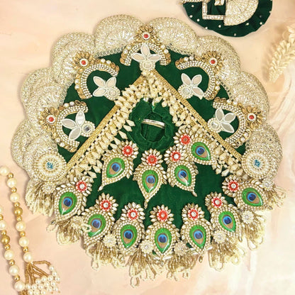 Mayurpriya Velvet Laddu Gopal Dress