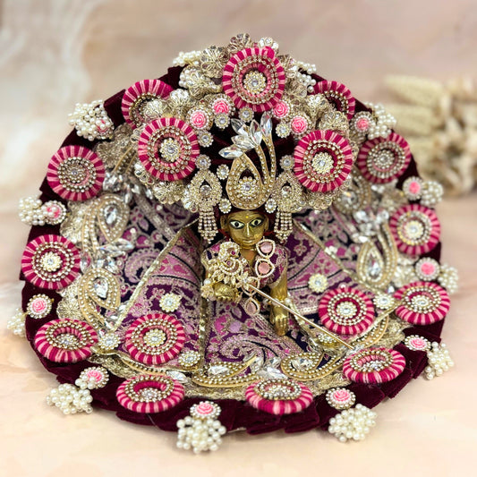 Mohiniraag Velvet Laddu Gopal Dress