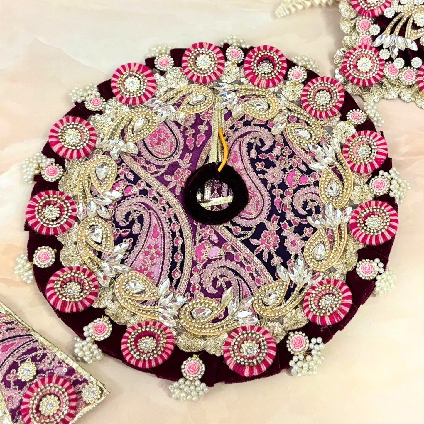 Mohiniraag Velvet Laddu Gopal Dress