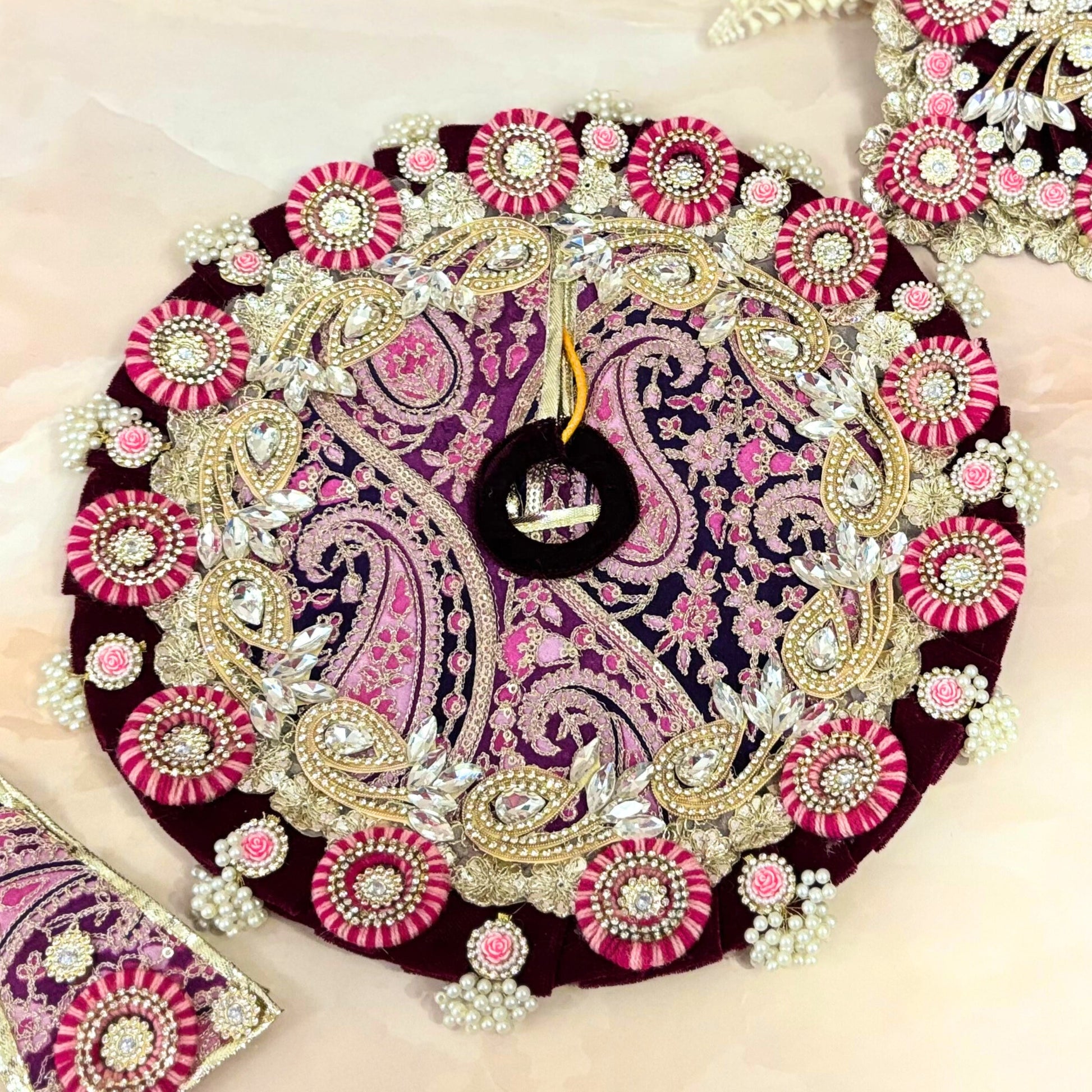 Mohiniraag Velvet Laddu Gopal Dress