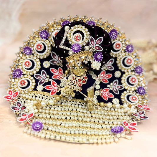 Neelratna Velvet Laddu Gopal Dress