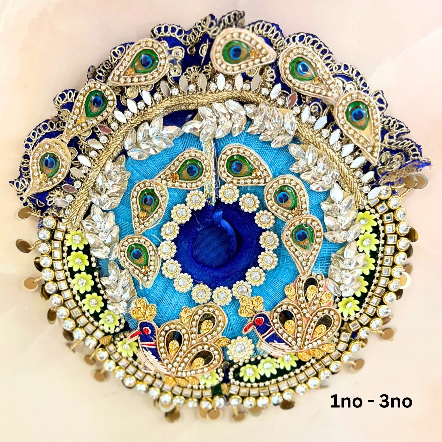 Neelmayur Laddu Gopal Dress