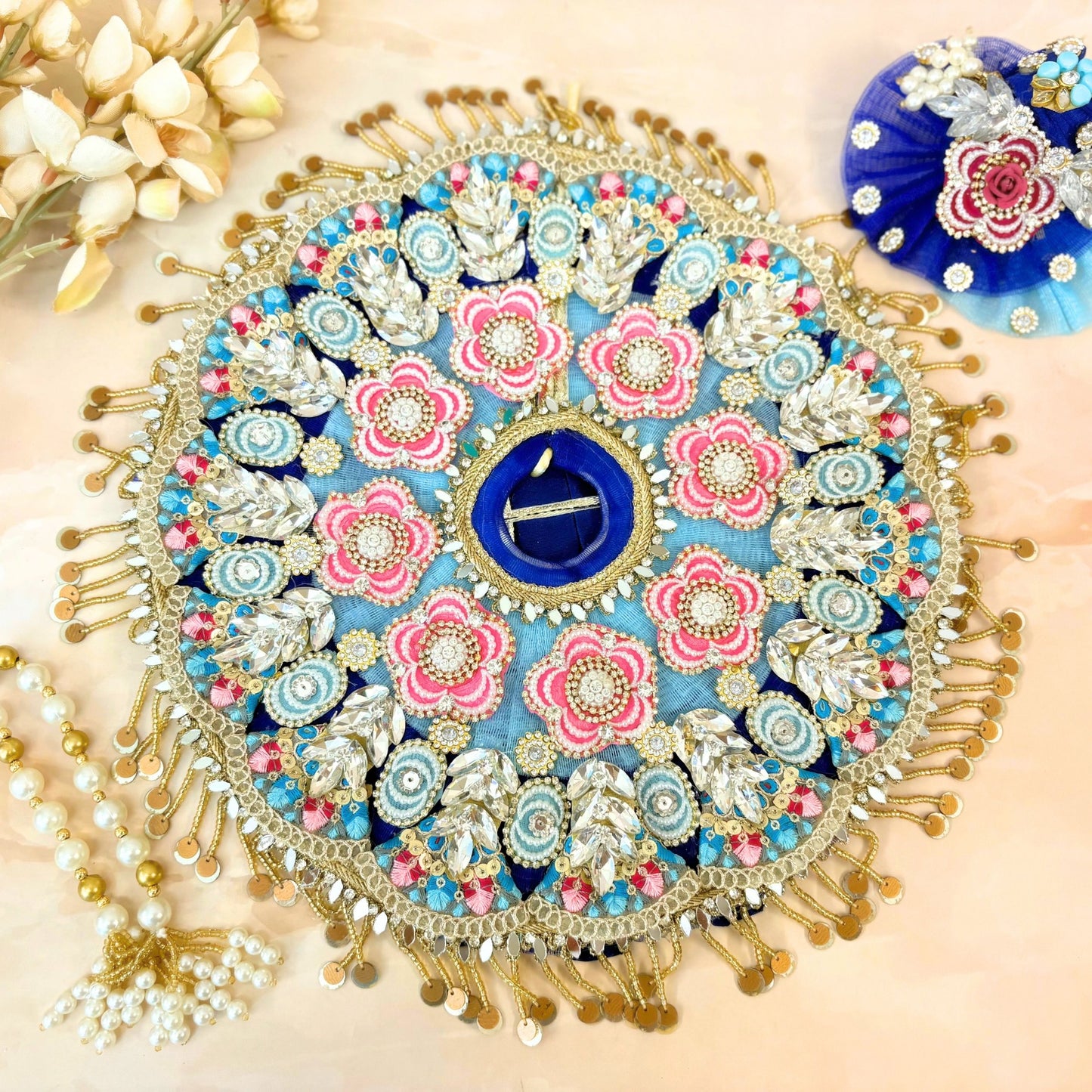 Neelpushpa Laddu Gopal Dress