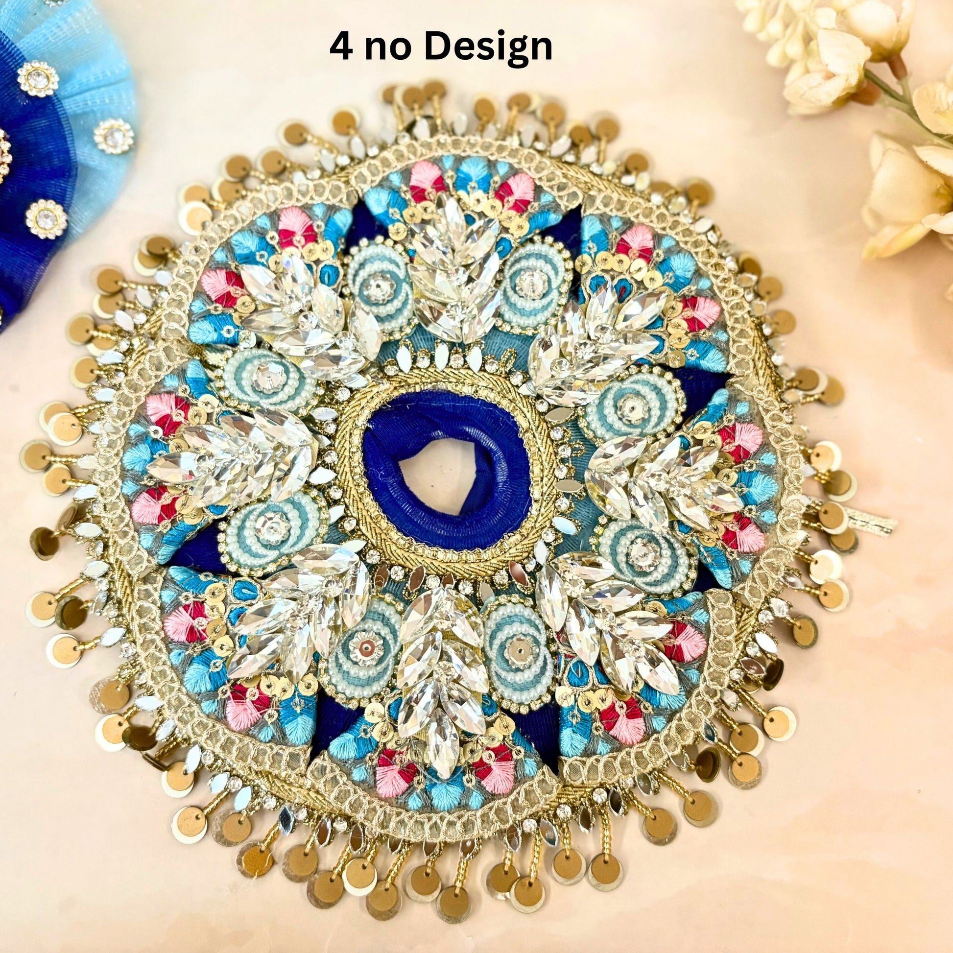 Neelpushpa Laddu Gopal Dress – Devastram