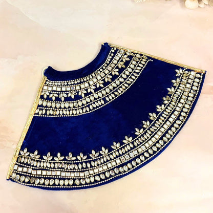 Neelkanaka Velvet Mata Rani Dress