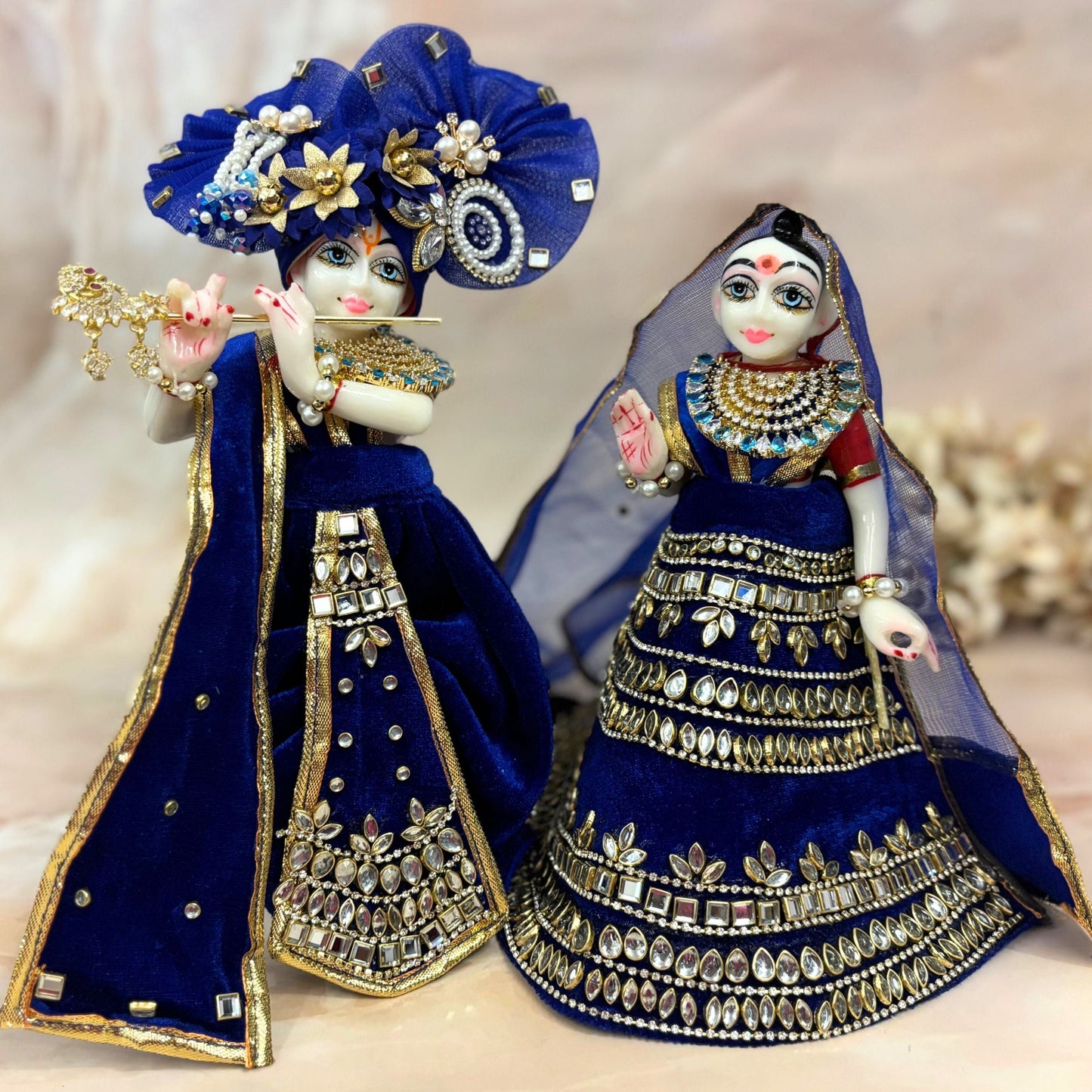 Neelkanth Shringar Radha Krishna Dress