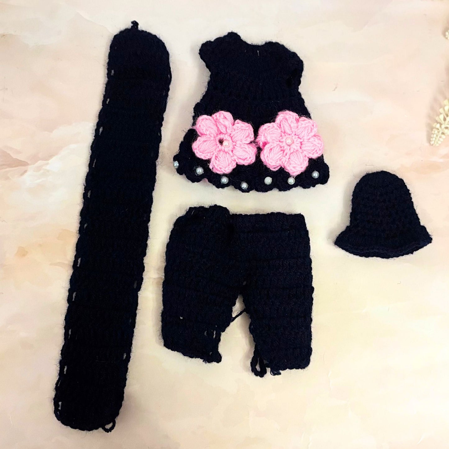 Krishnapushpa Radha Krishna Woollen Dress