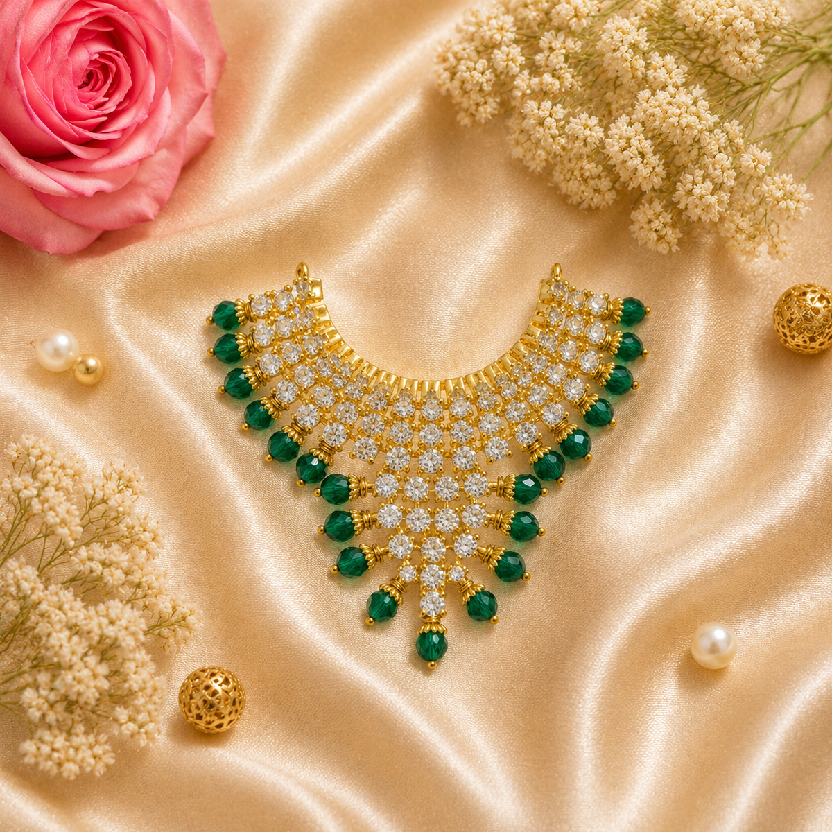 Harit Bhakti Necklace Set