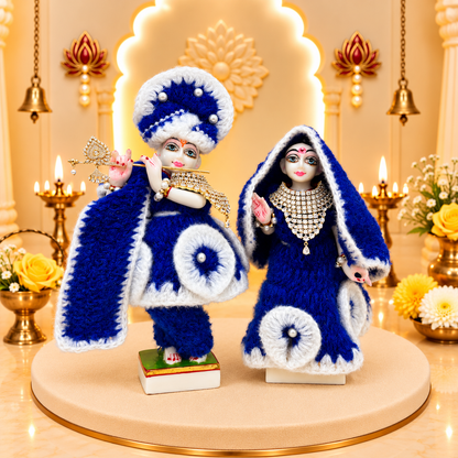 Indraneel Shakti Woollen Radhe Krishna Dress