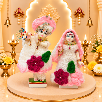 Brajraj Shakti Woollen Radhe Krishna Dress