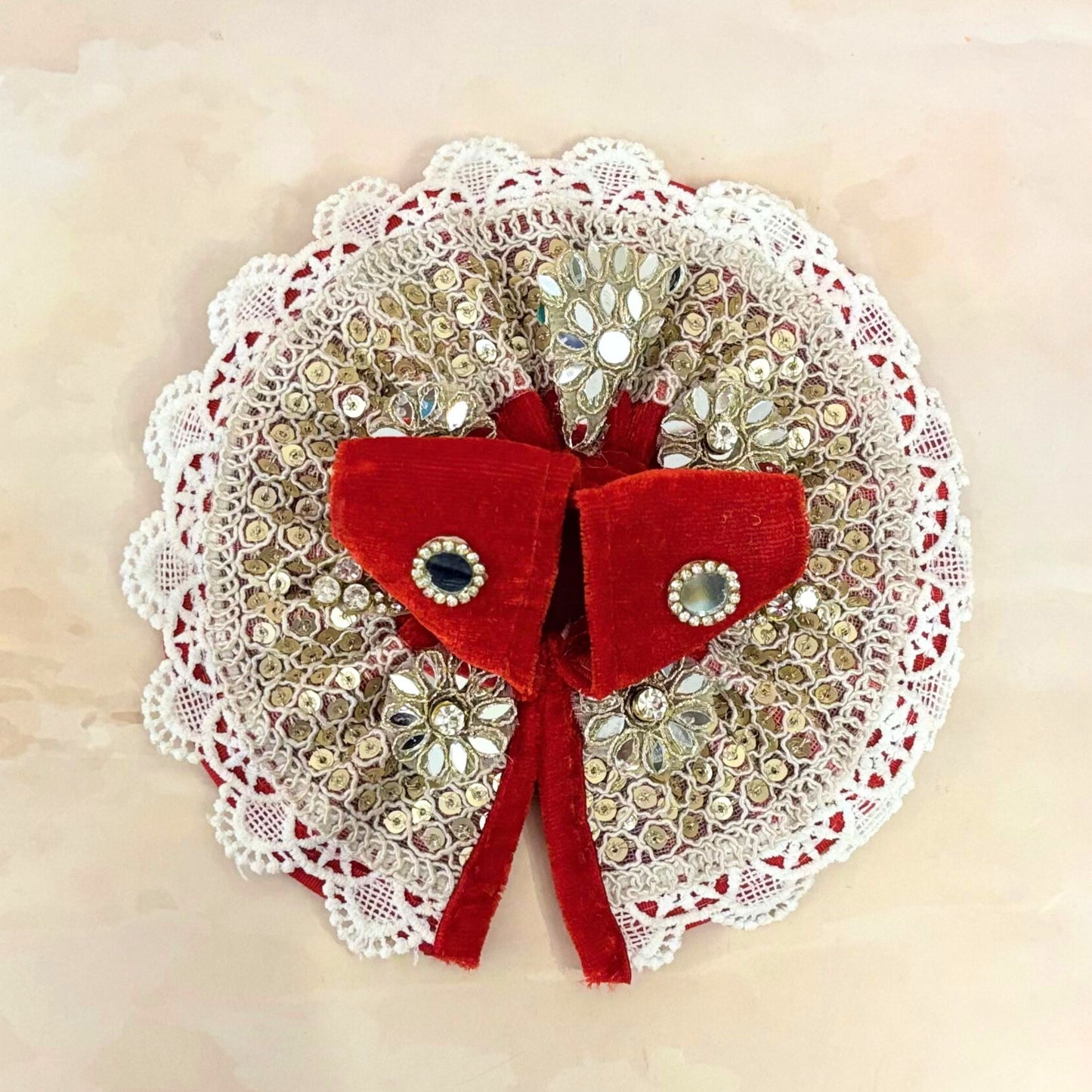 Divyaraga Velvet Laddu Gopal Dress Combo – Set of 4