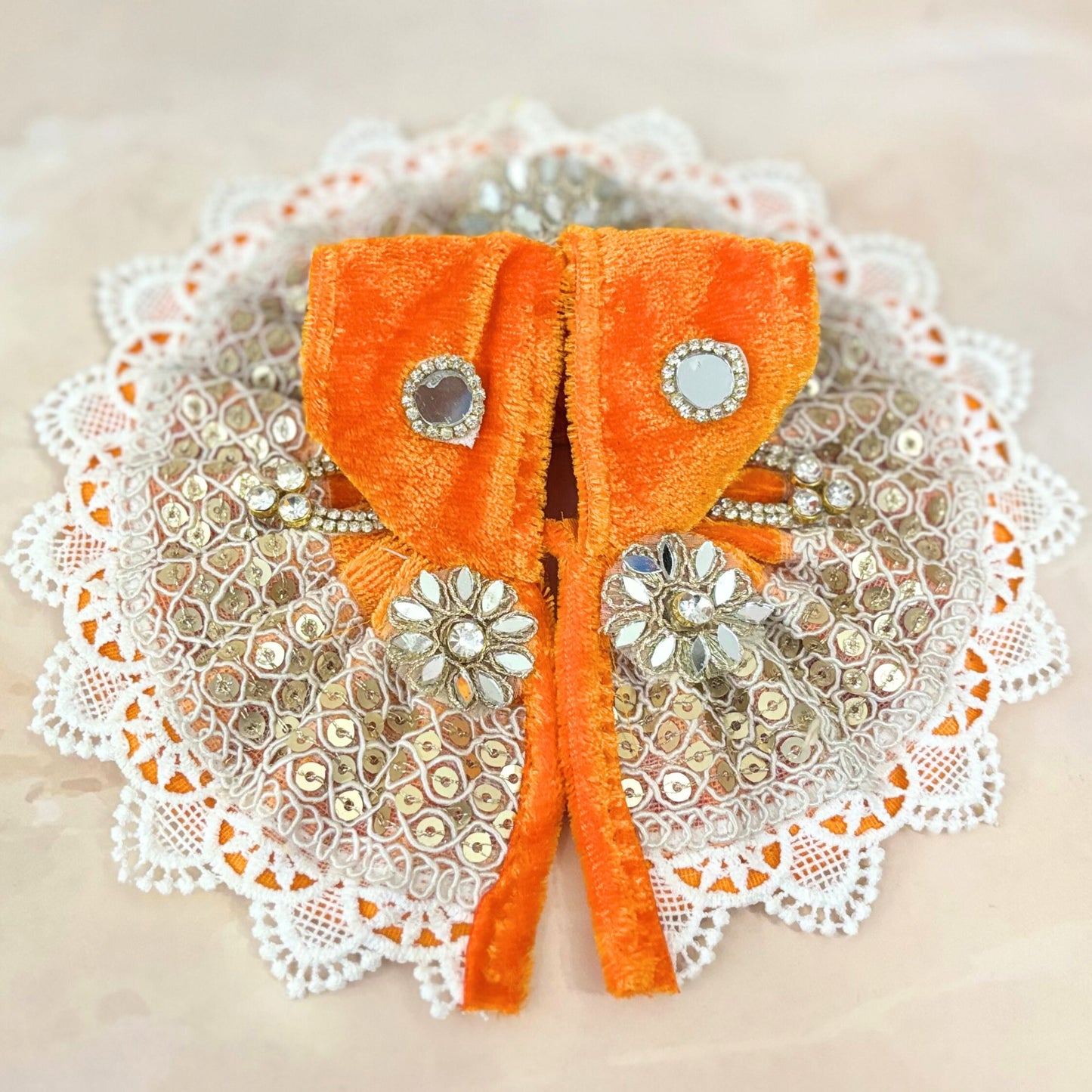 Kanakpriya Velvet Laddu Gopal Dress Combo – Set of 4