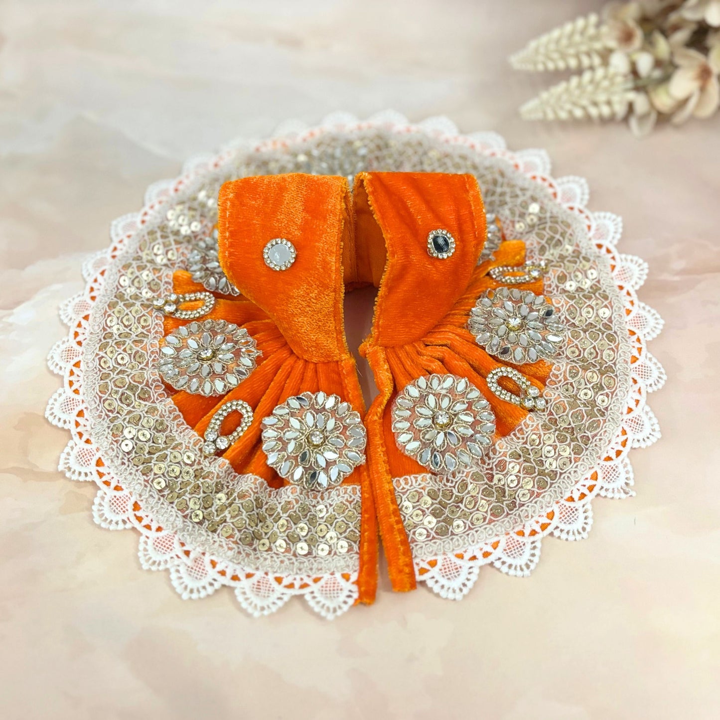 Kanakpriya Velvet Laddu Gopal Dress Combo – Set of 4