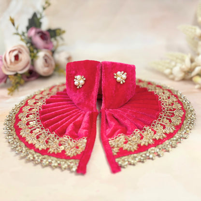 Kanakpriya Velvet Laddu Gopal Dress Combo – Set of 4