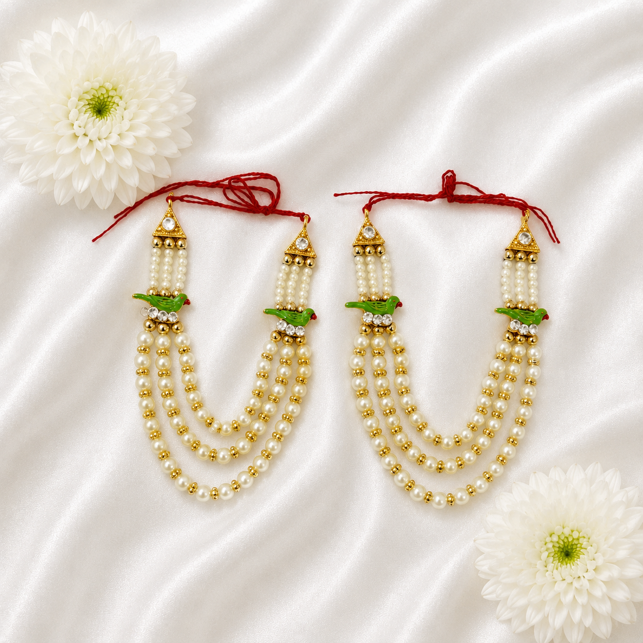 Kishori Crystal Necklace Set(Pack of 2)