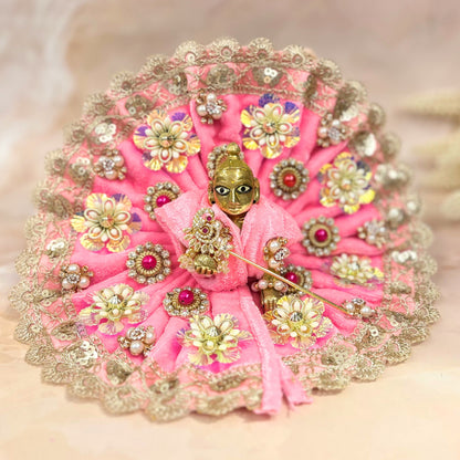 Maniratna Velvet Laddu Gopal Dress Combo – Set of 4