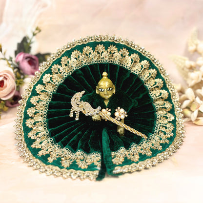 Maniratna Velvet Laddu Gopal Dress Combo – Set of 4