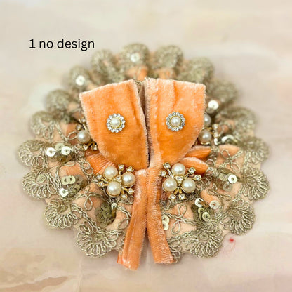 Vaidehi Velvet Laddu Gopal Dress Combo – Set of 4