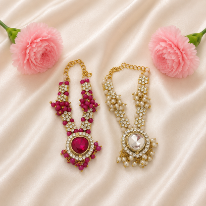 Mangal Moti Necklace Set(Pack of 2)