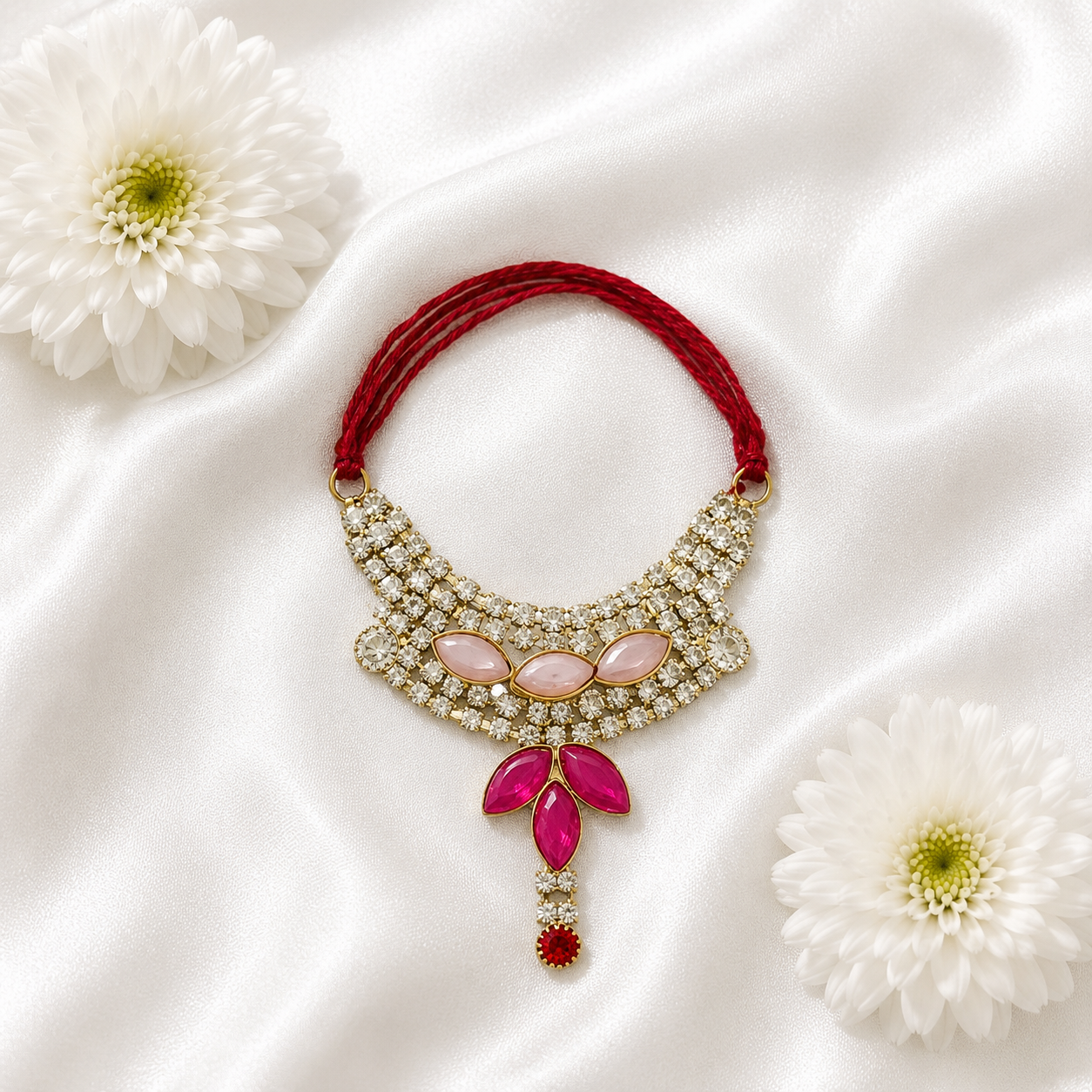 Kishori Chandrika Necklace Set(Pack of 3)
