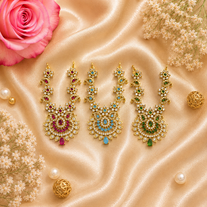 Yamuna Ratna Necklace Set (Pack of 3)