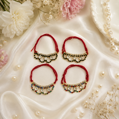 Bhavani Ratna Laddu Gopal Payal (Pack of 3)