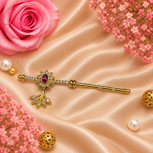 Ruby Jyoti Rasik Basuri Set