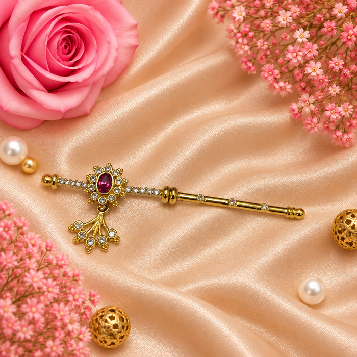 Ruby Jyoti Rasik Basuri Set