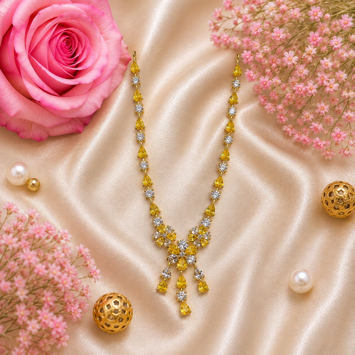 Suvarna Samriddhi Necklace Set (Pack of 2)